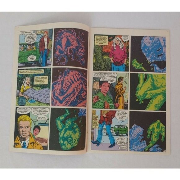 DC Comics Swamp Thing Issues #73 and #74 1988 New Format By Rick Veitch - Picture 9 of 10